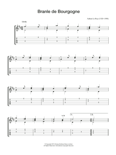 Branle De Bourgogne (Download) 