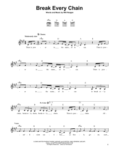 Break Every Chain von Will Reagan (Download) 