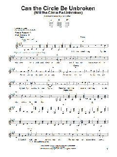 Can The Circle Be Unbroken von The Carter Family (Download) 