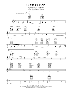 C'est Si Bon von Henri Betti (Download) 