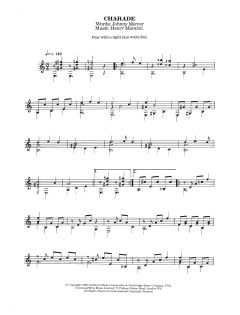 Charade von Henry Mancini (Download) 