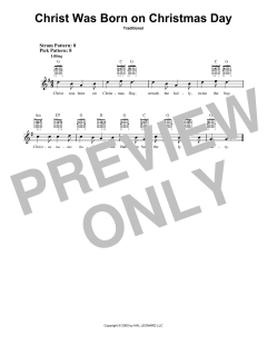 Christ Was Born On Christmas Day (Download) 