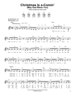 Christmas Is A-Comin' von Frank Luther (Download) 