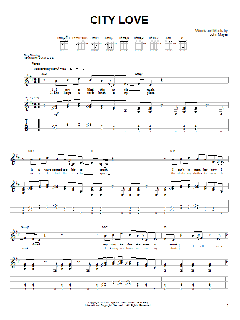 City Love von John Mayer (Download) 