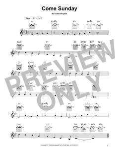 Come Sunday von Duke Ellington (Download) 