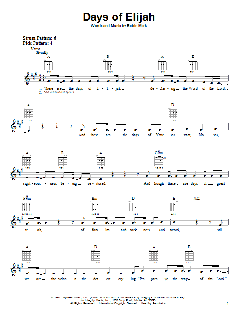 Days Of Elijah von Robin Mark (Download) 