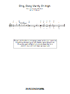 Ding Dong! Merrily On High! von French Carol (Download) 