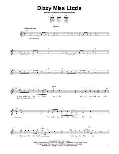 Dizzy Miss Lizzie von The Beatles (Download) 