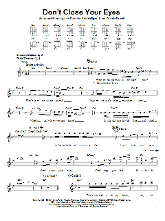 Don't Close Your Eyes von John Palumbo (Download) 