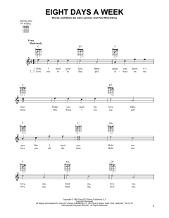 Eight Days A Week von The Beatles (Download) 