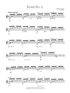 Etude No.2 von Matteo Carcassi (Download) 