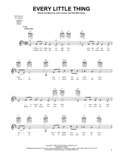 Every Little Thing von The Beatles (Download) 