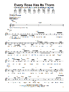 Every Rose Has Its Thorn von Poison (Download) 