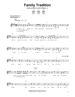 Family Tradition von Hank jr. Williams (Download) 