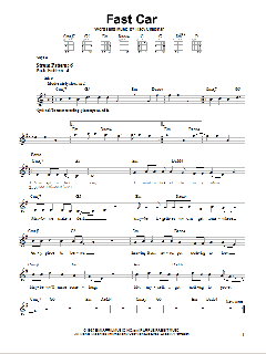 Fast Car von Tracy Chapman (Download) 