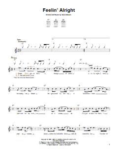 Feelin' Alright von Joe Cocker (Download) 