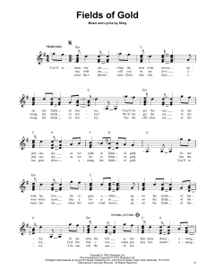 Fields Of Gold von Sting (Download) 