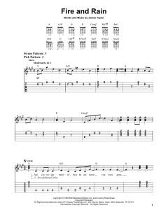 Fire And Rain von James Taylor (Download) 