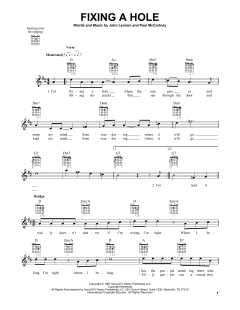 Fixing A Hole von The Beatles (Download) 