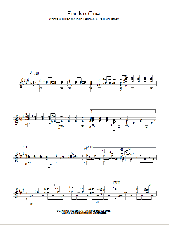 For No One von The Beatles (Download) 