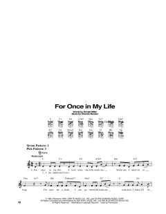 For Once In My Life von Stevie Wonder (Download) 