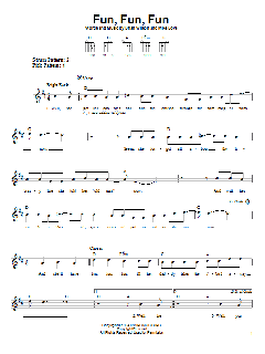 Fun, Fun, Fun von Beach Boys (Download) 