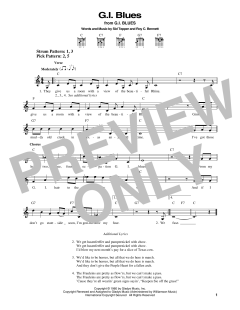 G.I. Blues von Elvis Presley (Download) 