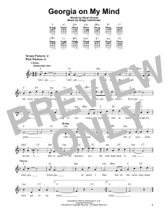 Georgia On My Mind von Ray Charles (Download) 