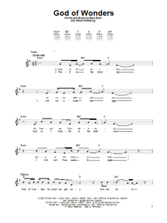 God Of Wonders von Third Day (Download) 