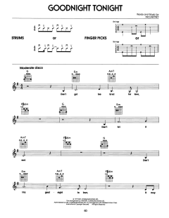 Goodnight Tonight von Paul McCartney (Download) 