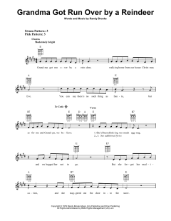 Grandma Got Run Over By A Reindeer von Randy Brooks (Download) 