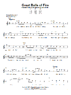 Great Balls Of Fire von Jerry Lee Lewis (Download) 