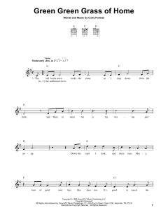 Green Green Grass Of Home von Tom Jones (Download) 