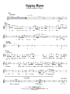 Gypsy Eyes von Jimi Hendrix (Download) 