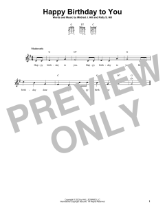 Happy Birthday To You von Patty S. Hill (Download) 