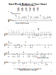 Hard Rock Bottom Of Your Heart von Randy Travis (Download) 