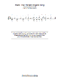 Hark! The Herald Angels Sing von Charles Wesley (Download) 