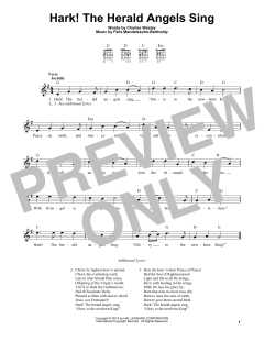 Hark! The Herald Angels Sing von Charles Wesley (Download) 