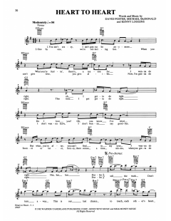 Heart To Heart von Kenny Loggins (Download) 