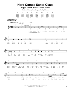 Here Comes Santa Claus von Gene Autry (Download) 