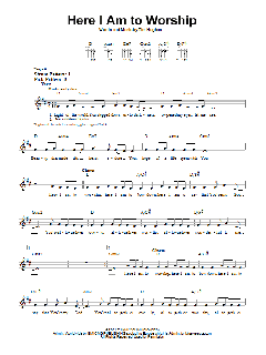 Here I Am To Worship von Tim Hughes (Download) 