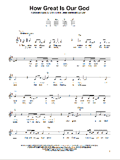 How Great Is Our God von Chris Tomlin (Download) 