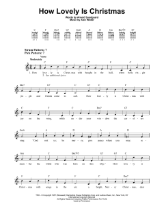 How Lovely Is Christmas von Alec Wilder (Download) 