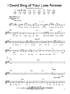 I Could Sing Of Your Love Forever von Martin Smith (Download) 