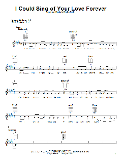 I Could Sing Of Your Love Forever von Martin Smith (Download) 