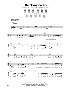 I Don't Wanna Cry von Mariah Carey (Download) 