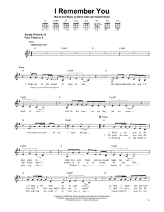 I Remember You von Skid Row (Download) 
