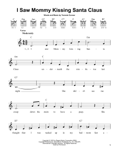 I Saw Mommy Kissing Santa Claus von Tommie Connor (Download) 