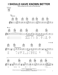 I Should Have Known Better von The Beatles (Download) 