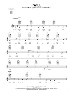 I Will von The Beatles (Download) 